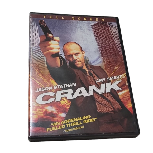 📀 3 for $10 📀 DVD Crank (2006) full screen edition EUC - Picture 1 of 6